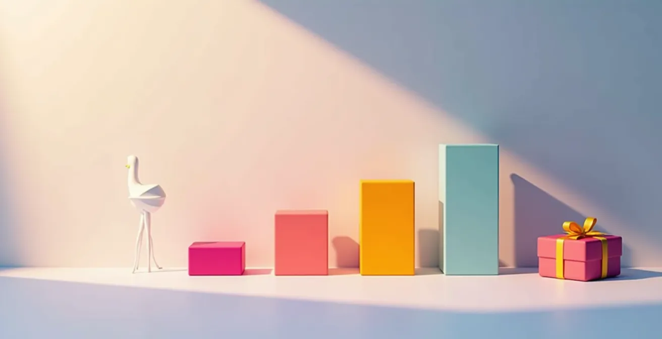 Interface de panier e-commerce avec barre de progression colorée montrant la proximité du seuil cadeau