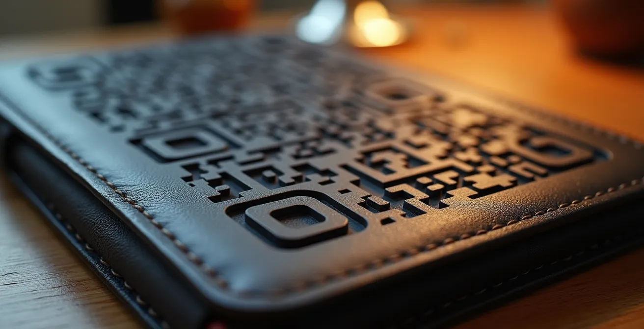 Système de tracking intelligent avec QR codes pour objets publicitaires