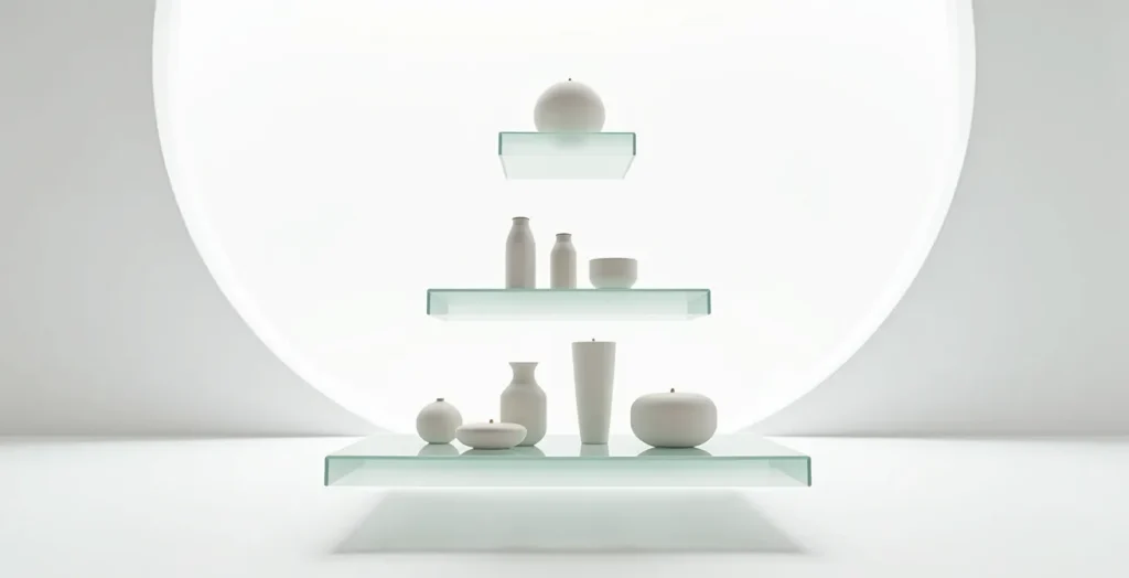 Pyramide en trois niveaux représentant la hiérarchie des objets publicitaires